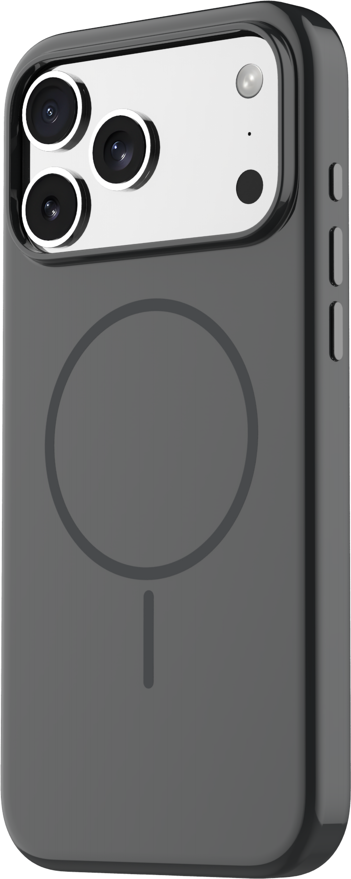 TEKNE Gloss Hard case for iPhone 17 Pro Max-Black