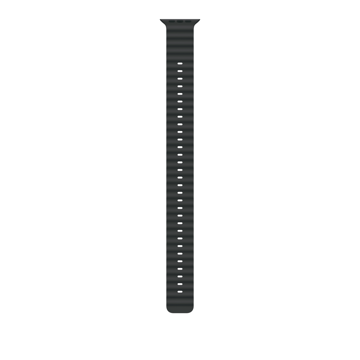 49mm Black Ocean Band Extension - Natural Titanium Finish