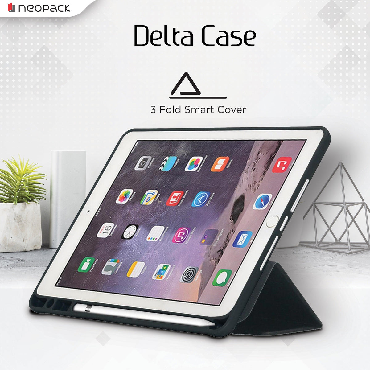 Neopack Delta Case for iPad 10.2" 7th / 8th & 9th Gen - Black