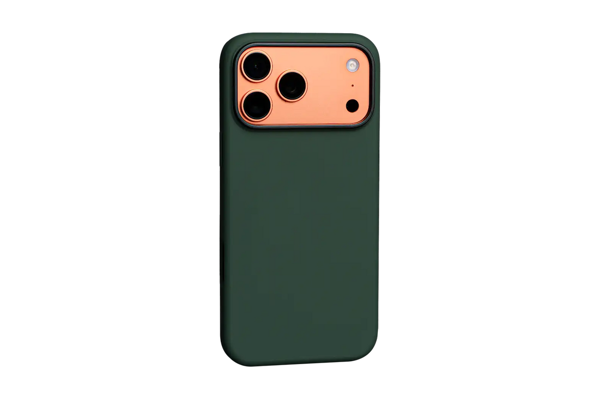 TEKNE Silicone MagSafe Case for iPhone 17 Pro Max-Green