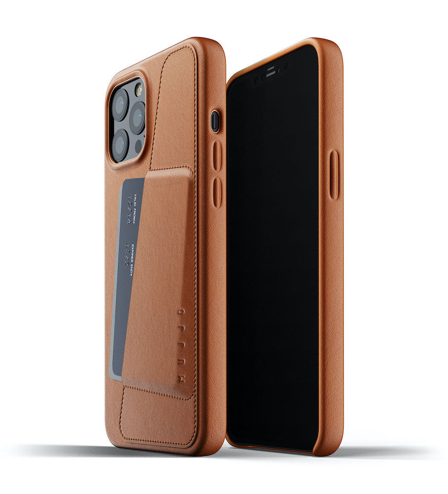 Mujjo Full Leather Wallet Case for iPhone 12 Pro Max