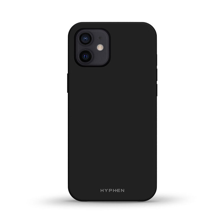 HYPHEN Silicone Case - Black - iPhone 12 - 6.1