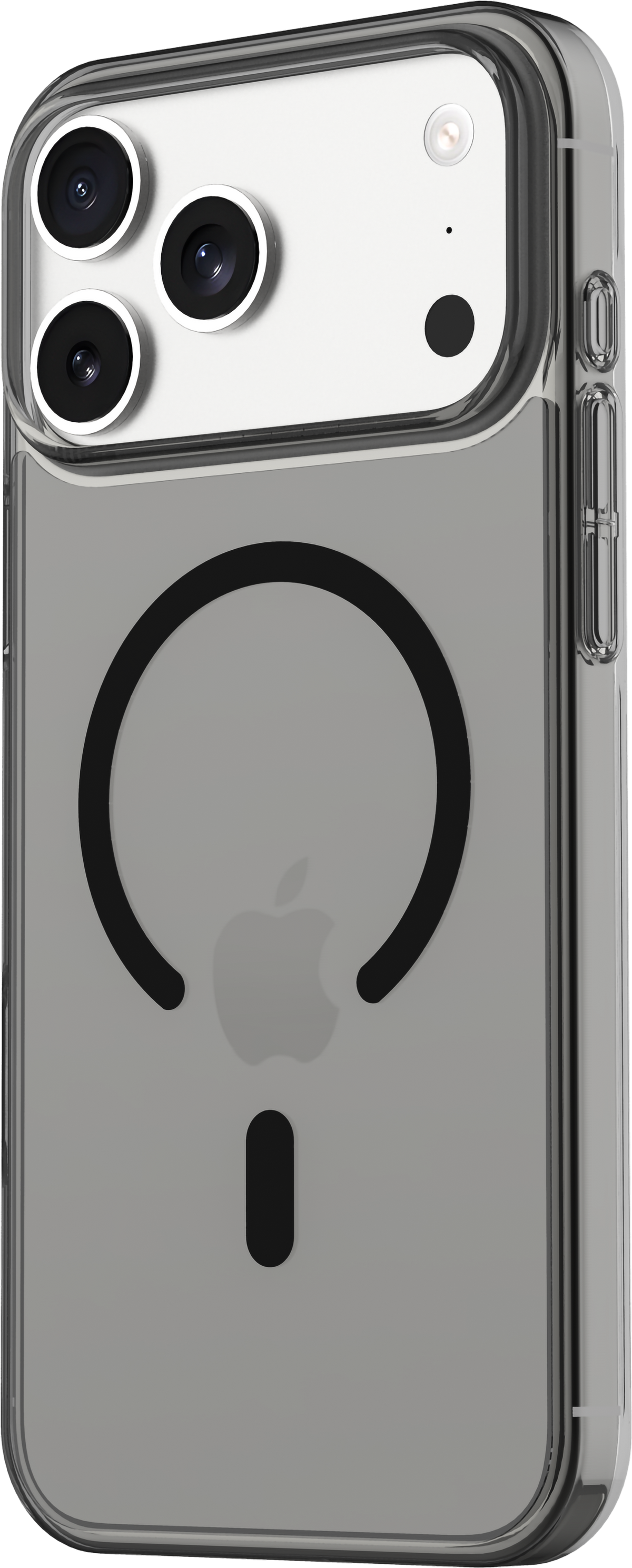 Tekne Crystal Hybrid Case  for iPhone 17 Pro Max-Clear Black