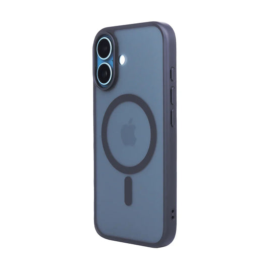 Tekne Matt MagSafe Case for iPhone 16 Plus | Matte Finish | MagSafe Compatible & Scratch-Resistant - Black