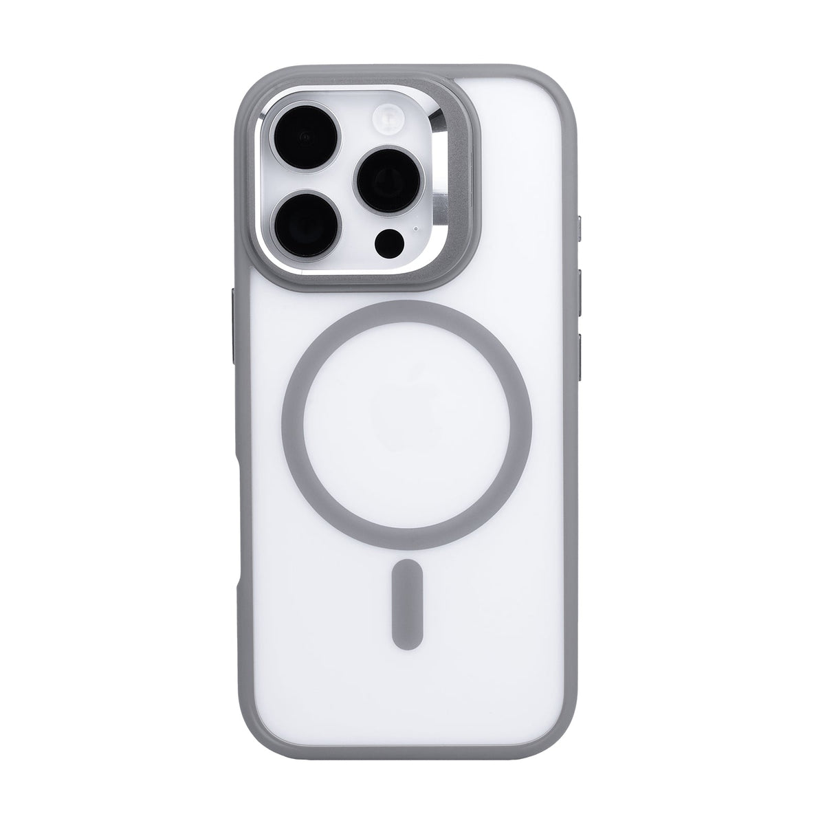 Tekne Matt MagSafe Case for iPhone 16 Pro | Matte Finish | MagSafe Compatible & Scratch-Resistant - Grey