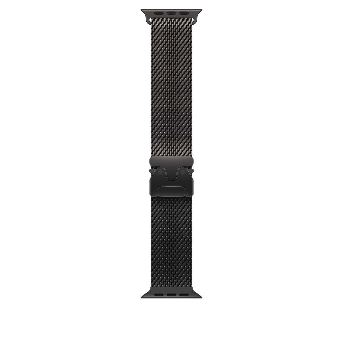49mm Black Titanium Milanese Loop - Medium