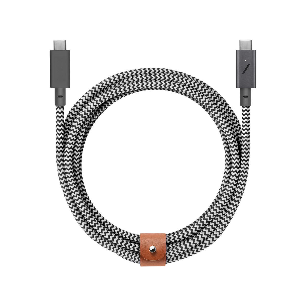 NATIVE UNION Belt Cable type-C-C - Zebra (1.2 m)