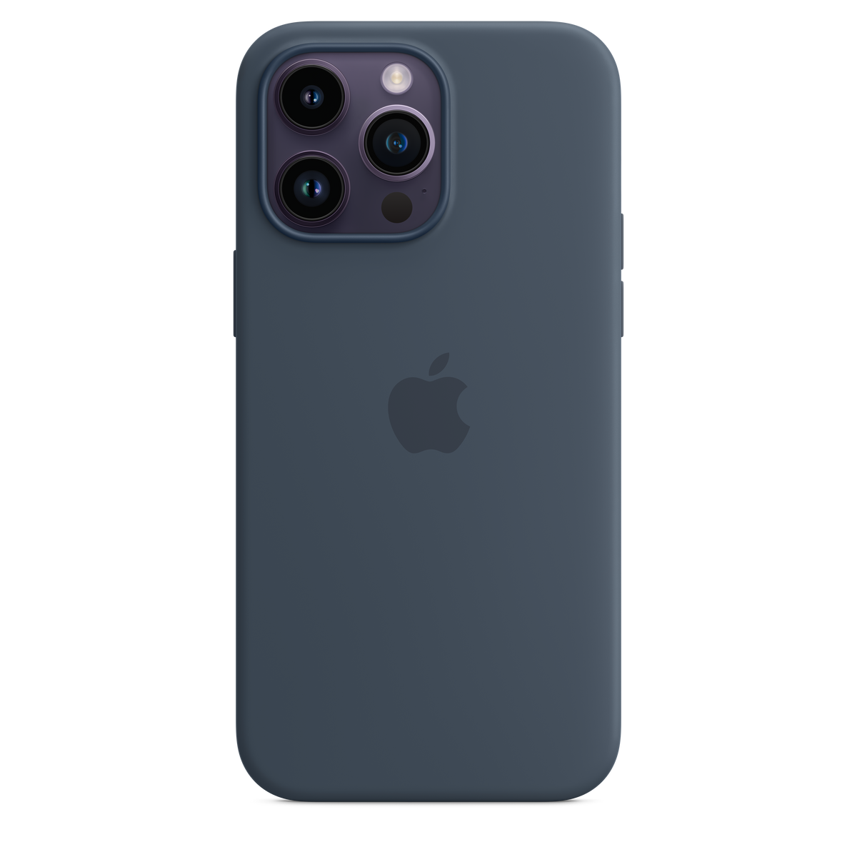 iPhone 14 Pro Max Silicone Case with MagSafe - Storm Blue