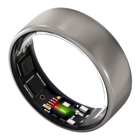 ULTRAHUMAN Ring AIR – Smart Fitness, Sleep & Activity Tracker for Men/Women (Raw Titanium) 5