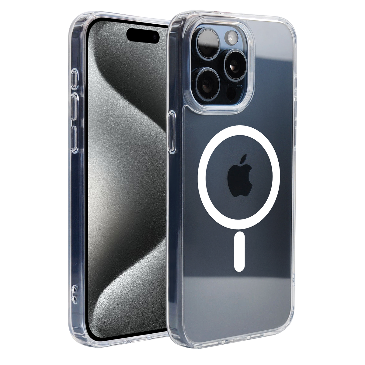 Pulse Clear Magsafe Case for iPhone 15-Clear