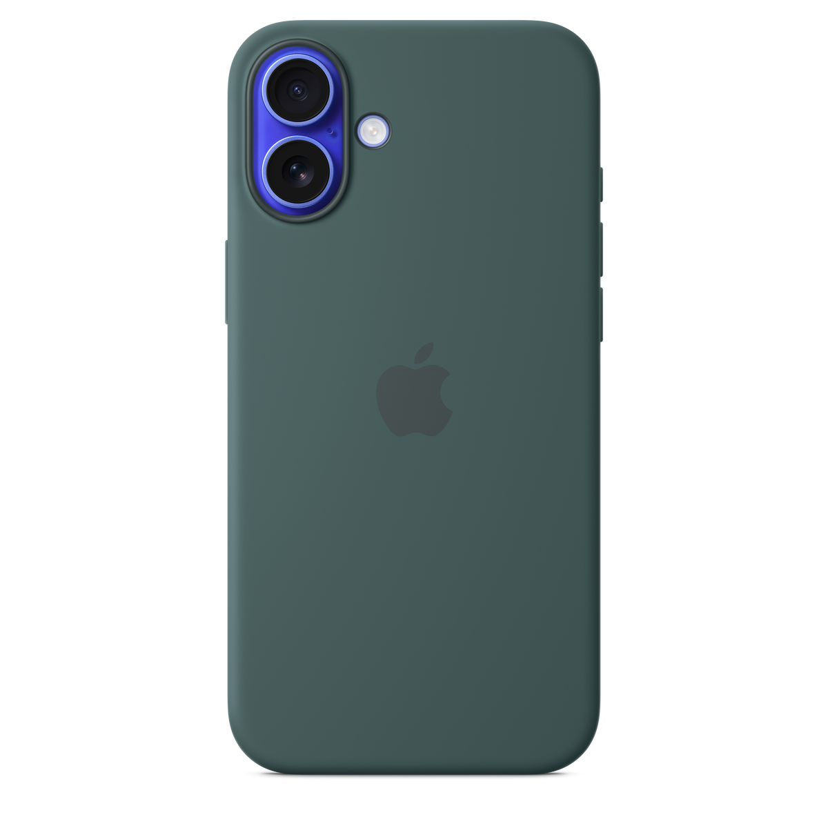 iPhone 16 Plus Silicone Case with MagSafe - Lake Green